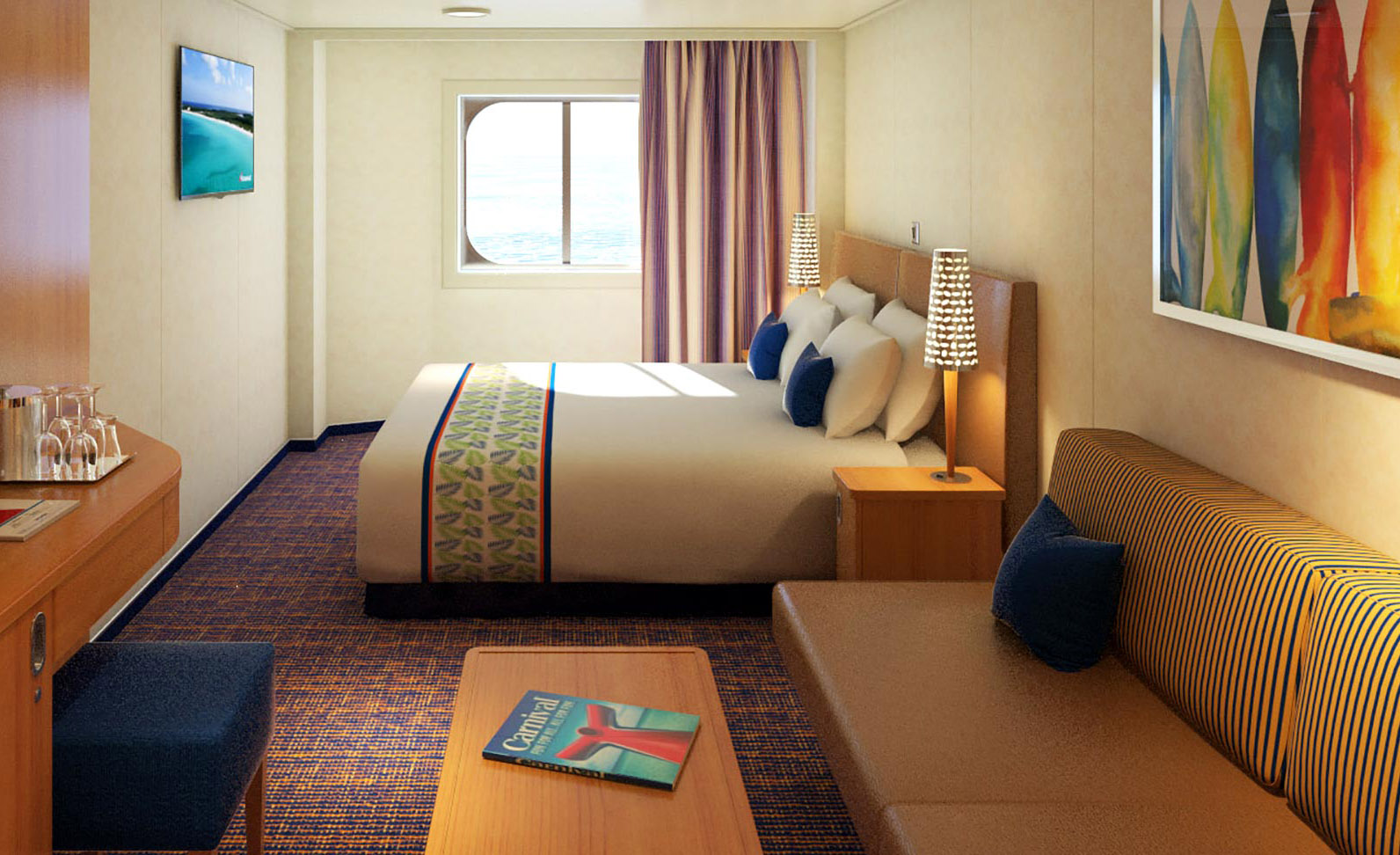 Carnival Horizon Dış Kabin Carnival Horizon Dış Kabin